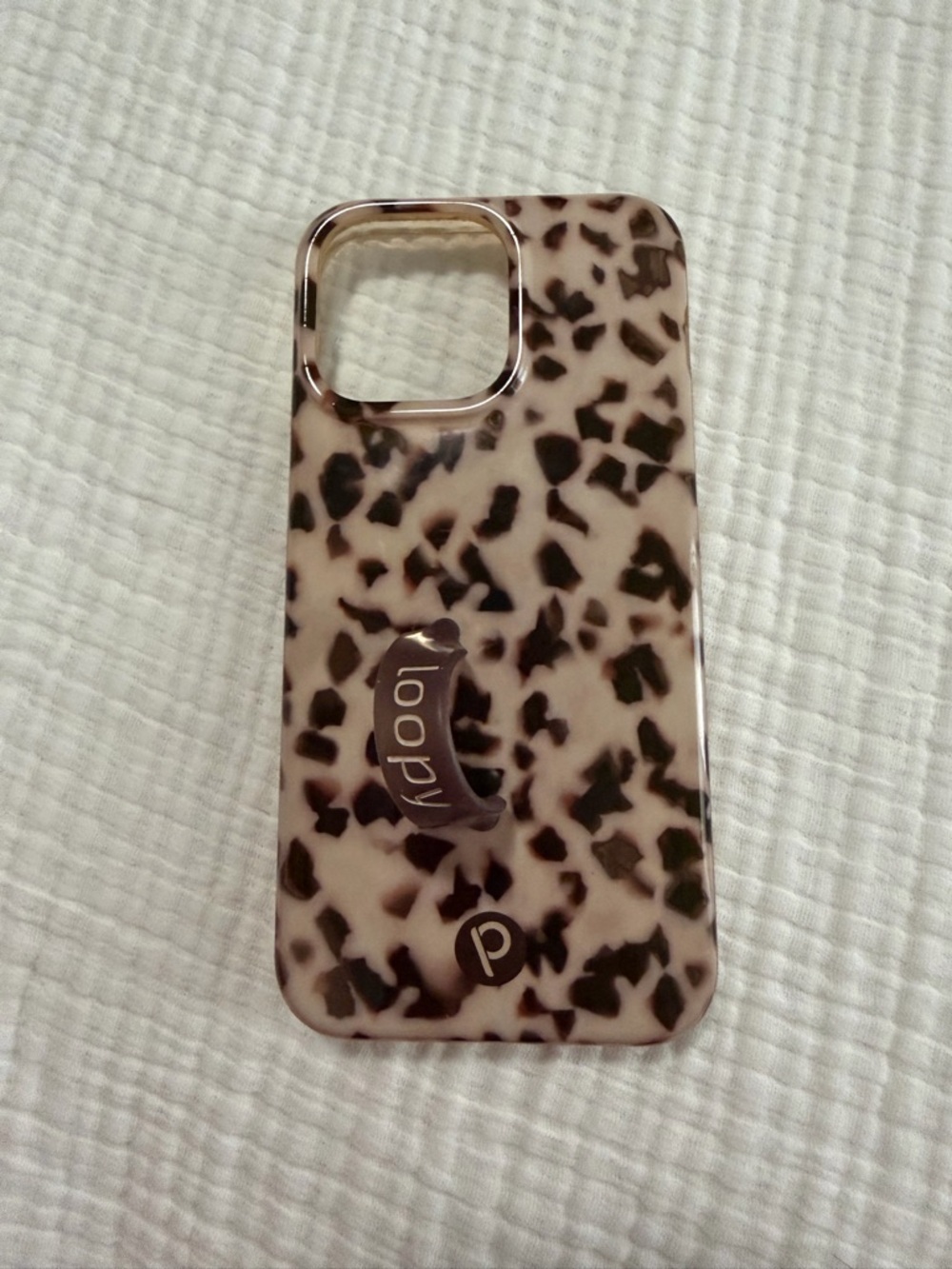 Loopy Case Tortoise Phone Case iPhone 15 Pro Max